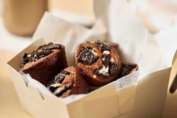 Yogurt & Melon Parfait with BELVITA Breakfast Biscuits